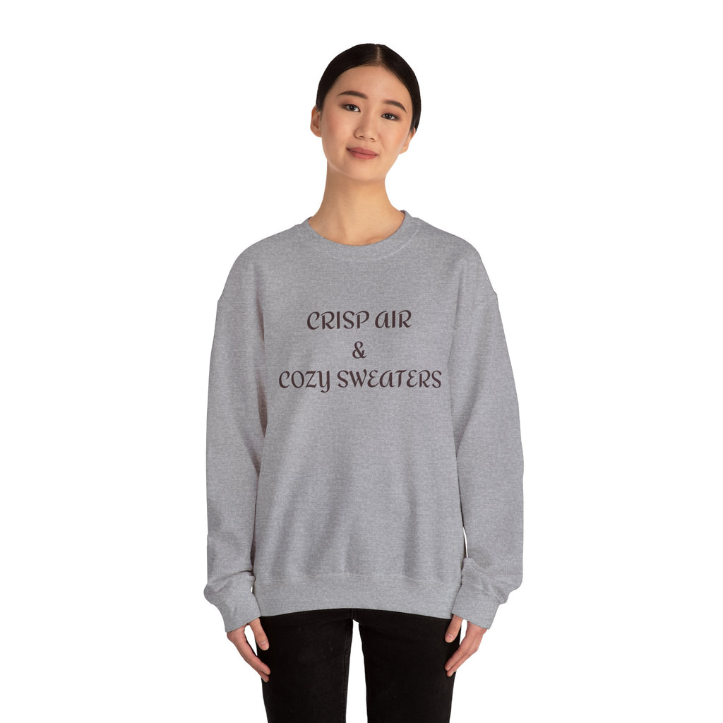 Crisp Air & Cozy Sweaters Fall Sweatshirt