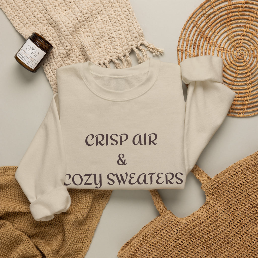 Crisp Air & Cozy Sweaters Fall Sweatshirt