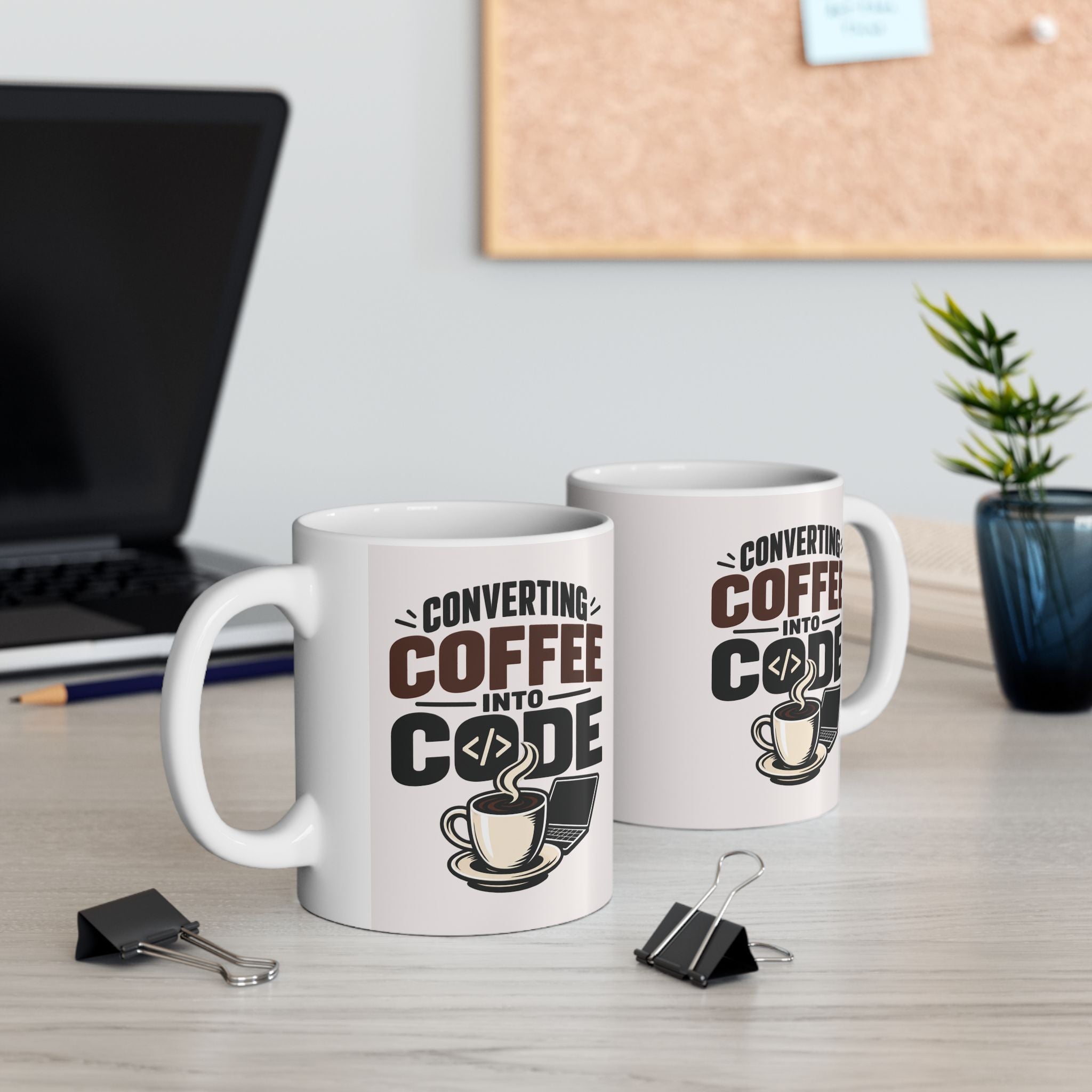 Coffee Mug — Funny Programmer Ceramic Coffee Cup (11oz & 15oz)