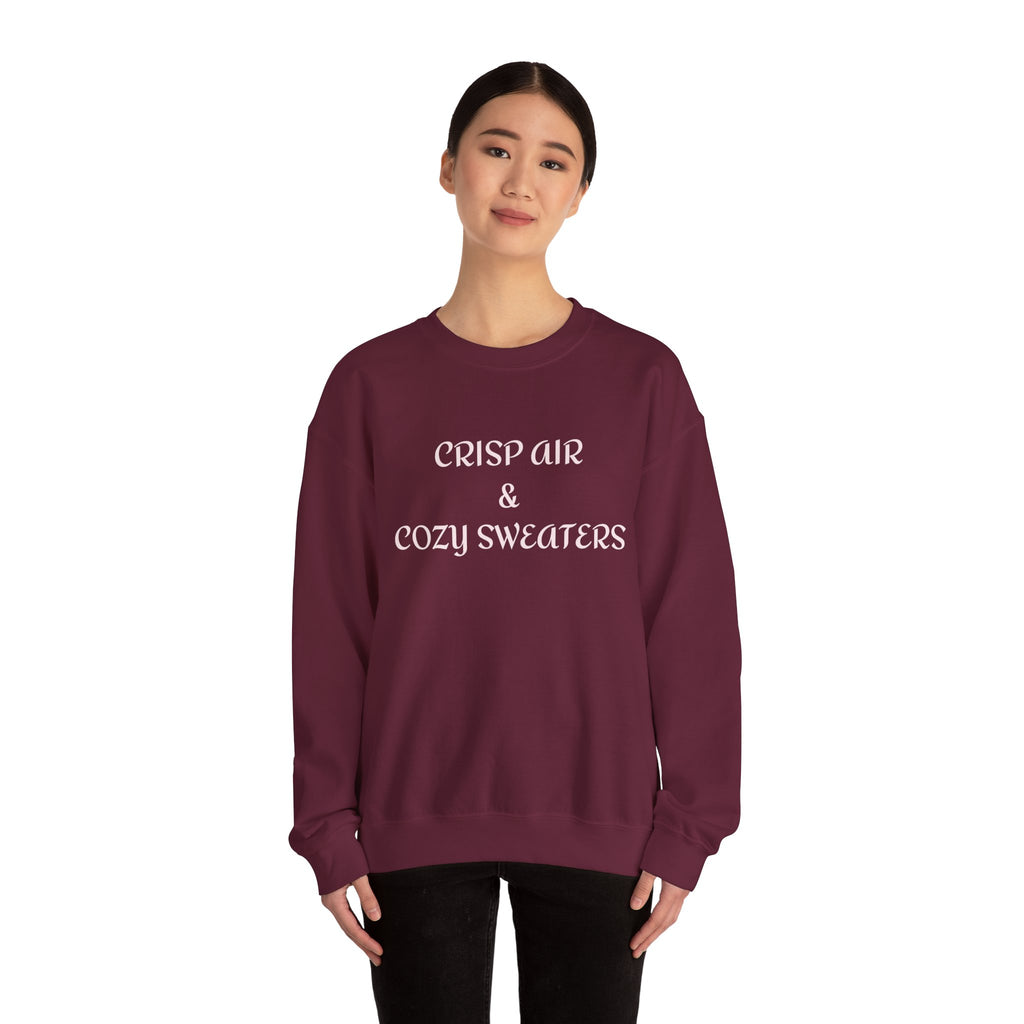 Crisp Air & Cozy Sweaters Fall Sweatshirt