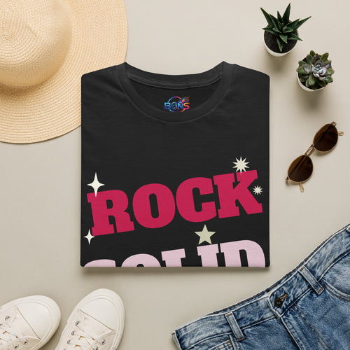 Rock Solid Retro Y2K Graphic T-Shirt - Bold Streetwear Tour Style Cotton Crewneck Tee