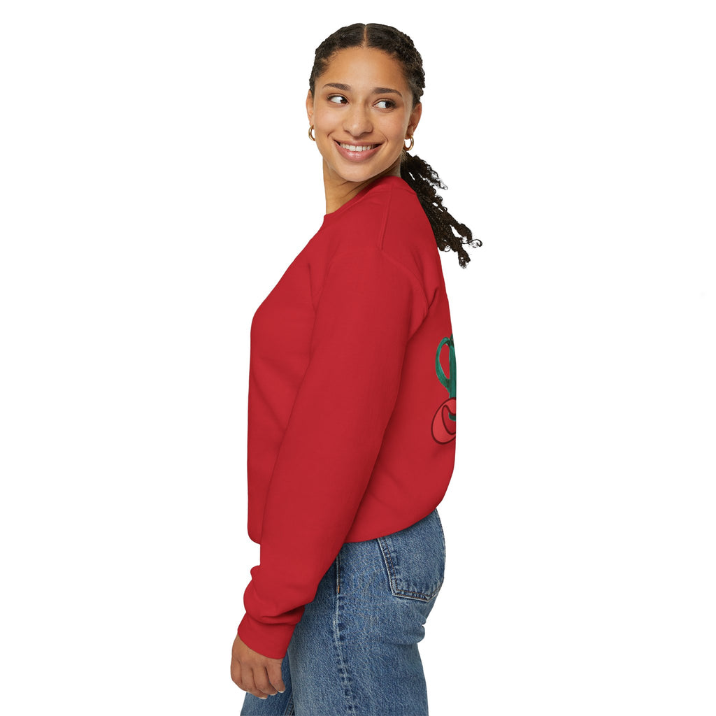 "Fall Into Cozy" Hot Cocoa Crewneck Sweatshirt