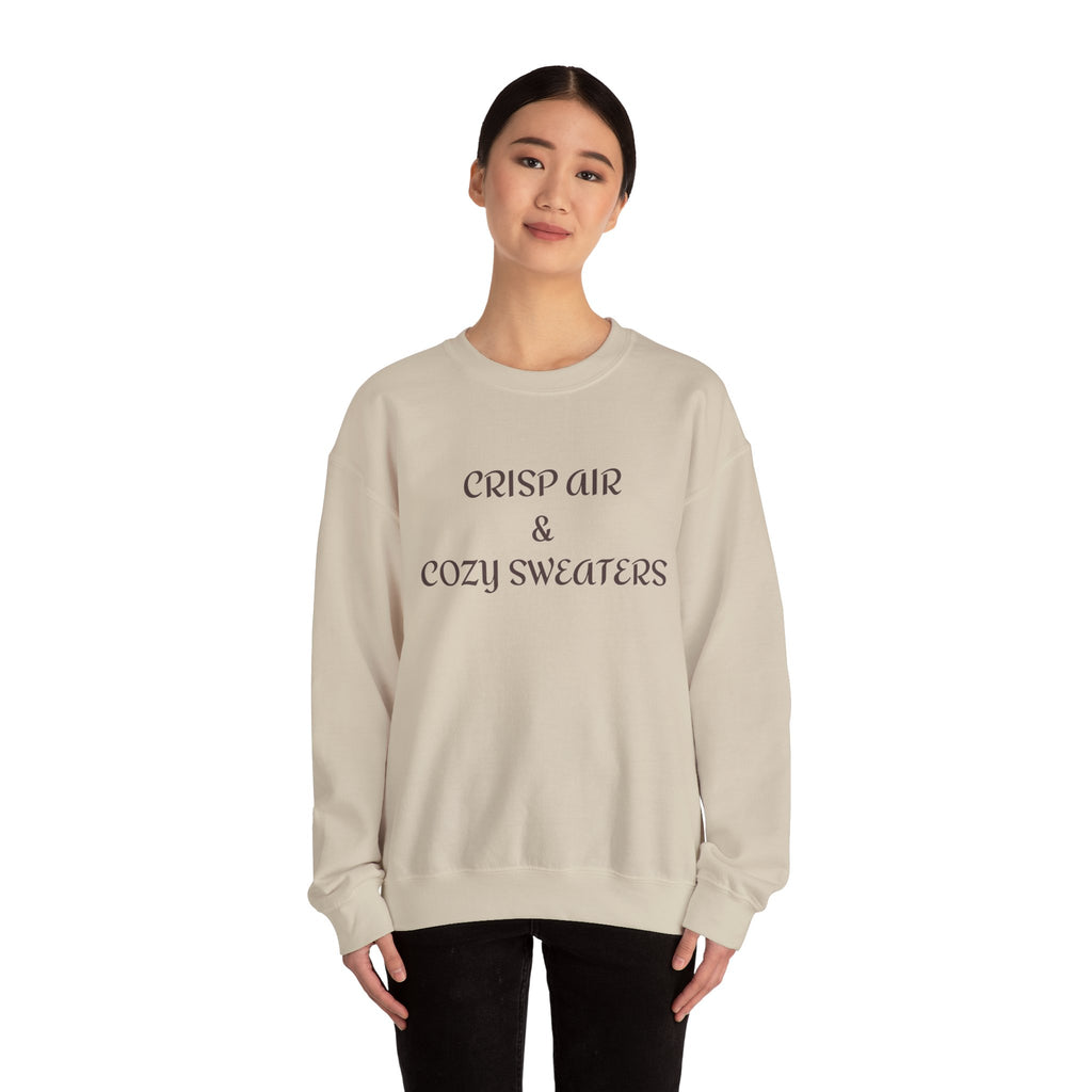Crisp Air & Cozy Sweaters Fall Sweatshirt