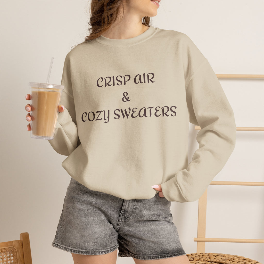 Crisp Air & Cozy Sweaters Fall Sweatshirt