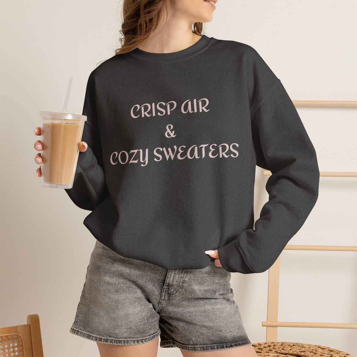 Crisp Air & Cozy Sweaters Fall Sweatshirt