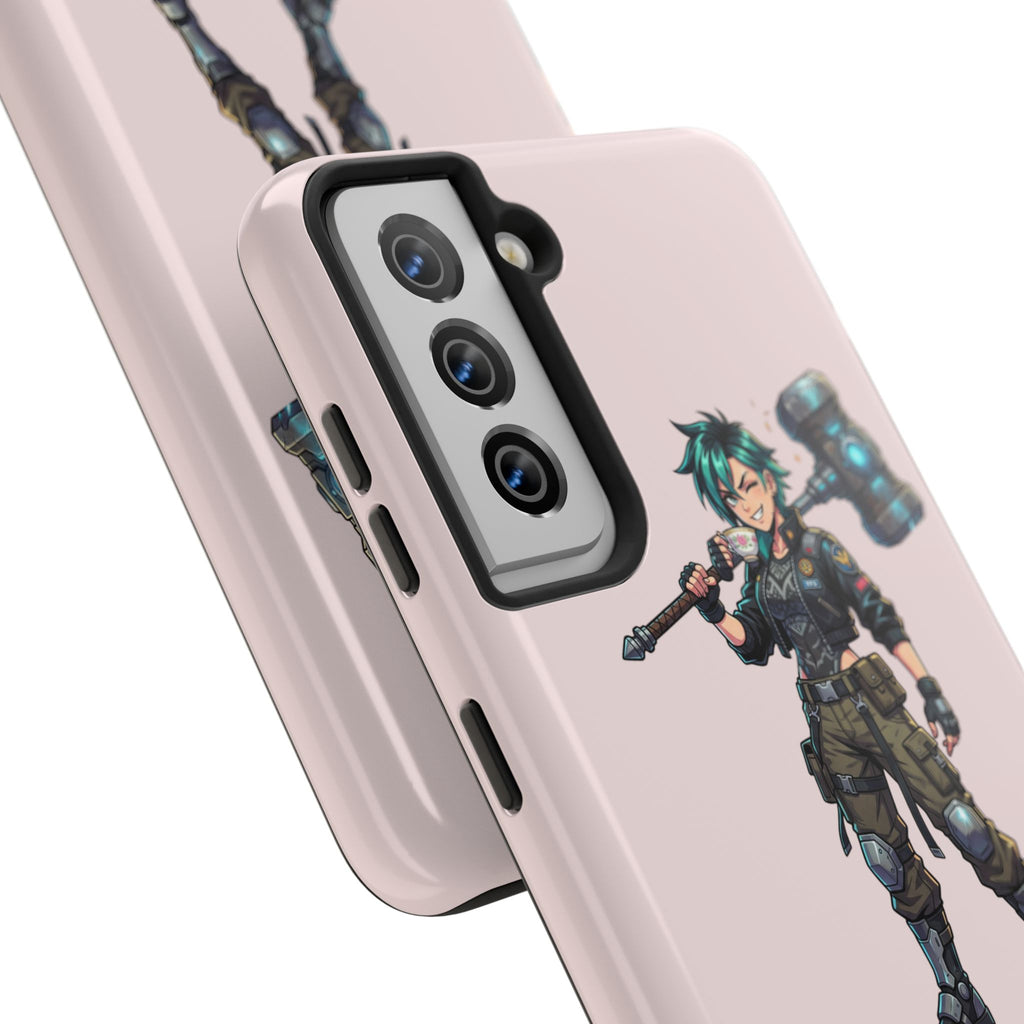 Sweet Dreams Anime Graphic Tough Phone Case - Edgy Cyberpunk Streetwear Cover for iPhone 17, 16, 15 Pro Max & Samsung Galaxy S26, S25